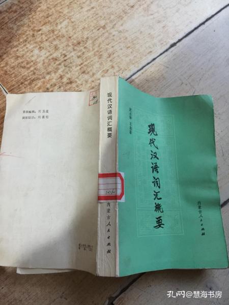 现代汉语词汇概要